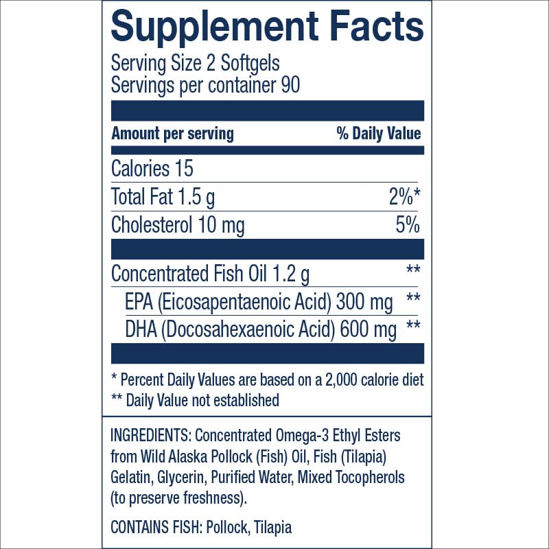 Close-up of Wiley's Finest Prenatal DHA softgels highlighting smooth texture