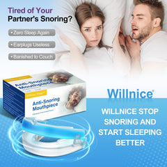 Willnice mouth guard side view showing compact design for travel use.