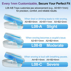 Willnice two-piece tray system highlights precise 0-6 mm adjustment.