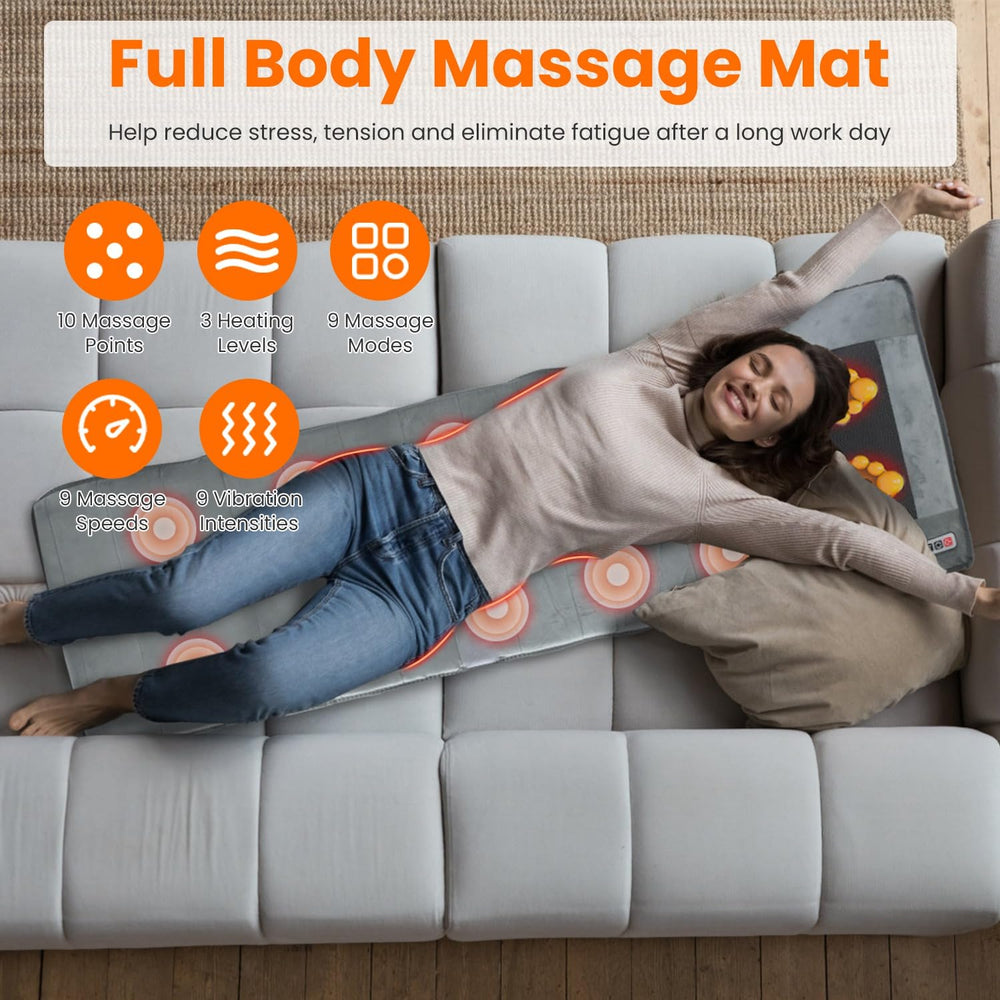 Wilytyres ten massage heads for targeted relief across body