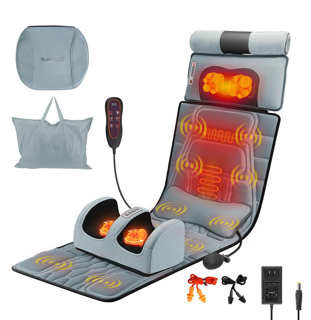 Wilytyres full body massage mat with heat, ready to ease daily tension.