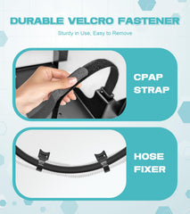 Windihoues secure-lock CPAP stand prevents slips from pets or kids
