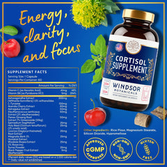 WINDSOR BOTANICALS acerola vitamin C blend for natural immune support