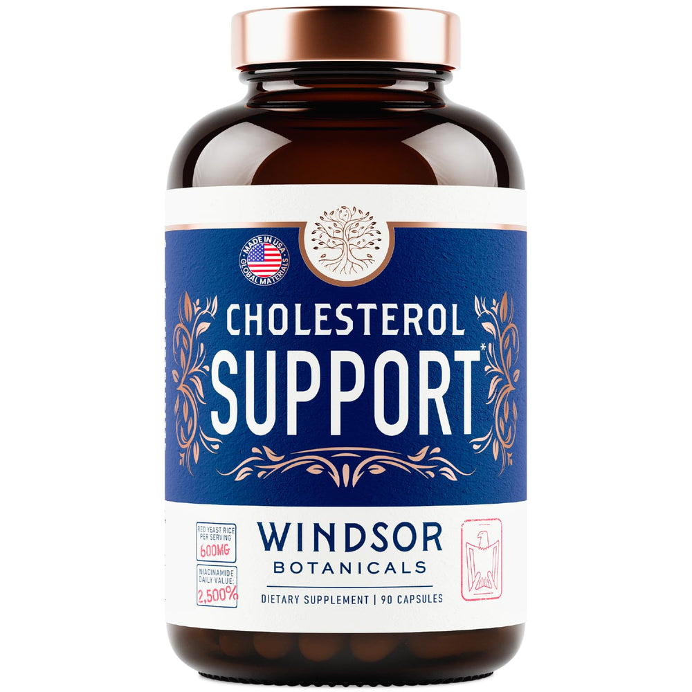 Windsor Botanicals vegan capsules designed for cholesterol-friendly routines