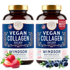 Windsor Botanicals vegan collagen 2-pack box showcases value for daily beauty support
