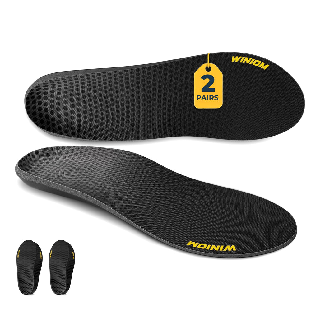 WINIOM arch-support insoles deliver stable comfort for daily walking.