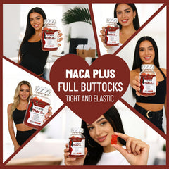 Wins Town Maca Plus Gummies sleek packaging design for gift-ready display.