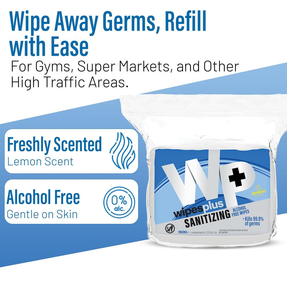 WIPESPLUS aloe vera moisturizing wipes soothe skin during cleansing