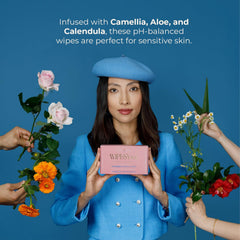WIPESYwiz rose-scent odor removal formula adds subtle freshness.