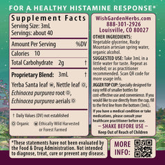 WishGarden Kick-Ass Allergy for Pregnancy dropper used for on-the-go dosing.
