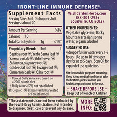 WishGarden Kick-Ass Immune Activator drops shown for on-the-go use