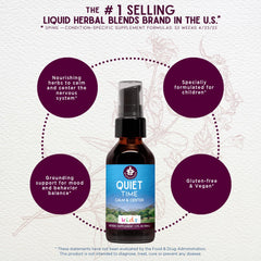 WishGarden Quiet Time for Kids Passionflower blend, soothing herbs for a calmer after-school routine.