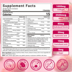Wiszeen Collagen Gummies closeup of juicy gummies and glossy coating for on-the-go nutrition