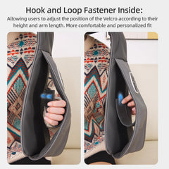 Witeasy massager with adjustable straps for secure positioning.