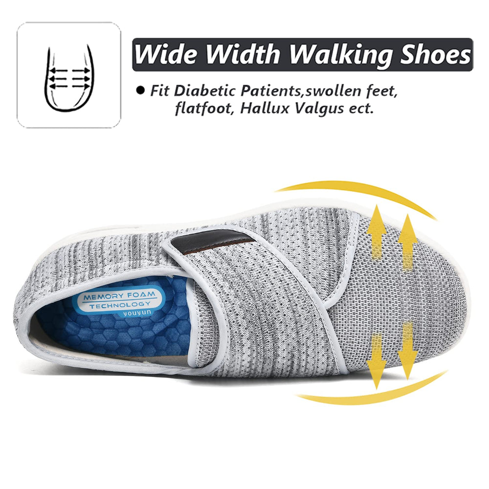 W&LESVAGO breathable upper keeps feet cool during activity