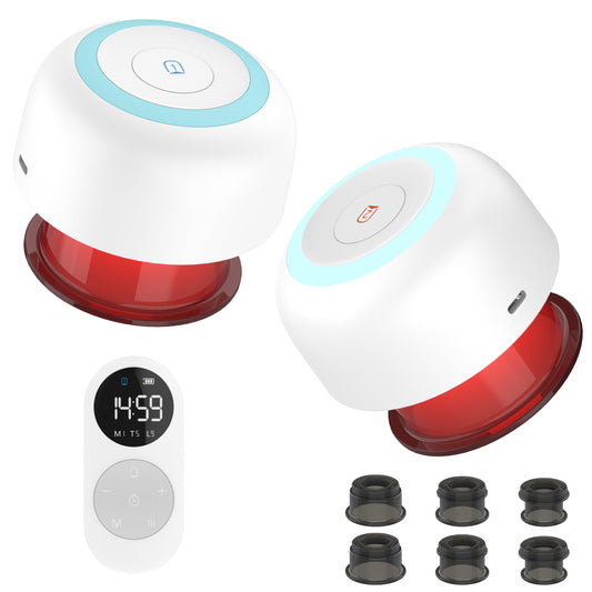 Wobrikosee 2-pack smart cupping massager for targeted muscle relief at home.