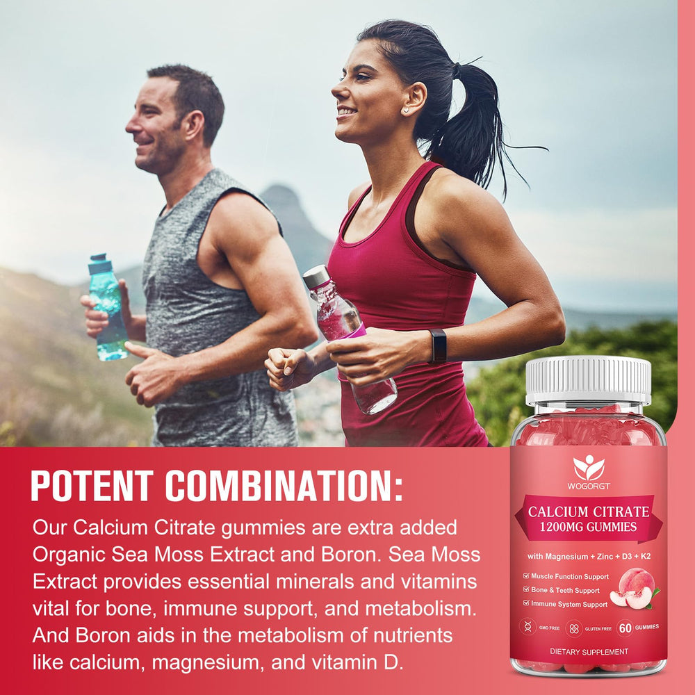 WOGORGT peach flavor gummies are tasty and nutrient-rich.