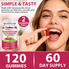 WOJBALMN Magnesium Glycinate Gummies bottle-collection signals family-friendly supplement.