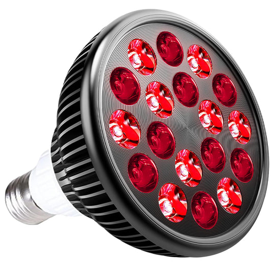wolezek red light therapy bulb for the face delivers gentle infrared and visible red light