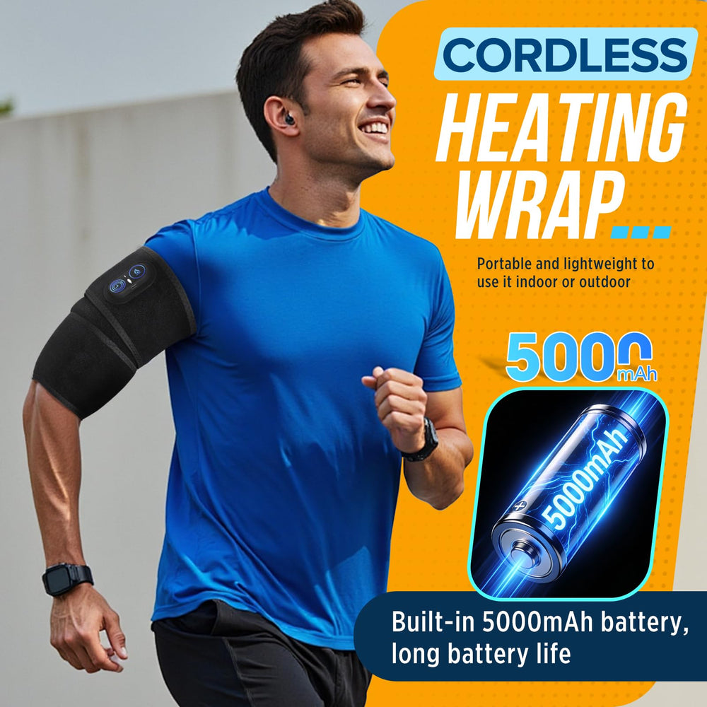 WoloyHeatie 5000mAh battery provides lasting heat without wires.