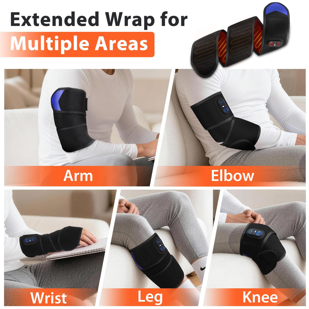 WoloyHeatie auto shutoff timer keeps warmth safe during use.