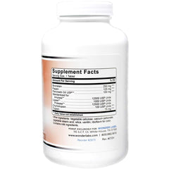 Wonder Laboratories proteolytic enzymes tablets close-up, ready for daily use.