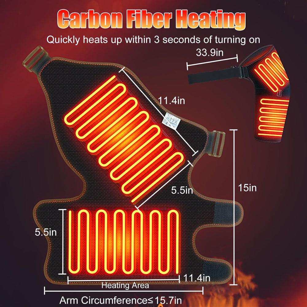 WOOLALA heat level controls for customizable therapy.