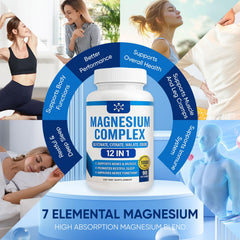 WSJAWH Nutrapure Magnesium Complex label close up highlighting magnesium forms