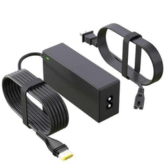 WSVOLLIS 65W replacement power adapter for AirSense 11, front view, reliable home charging