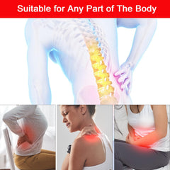 WUKOUOIO red light therapy belt charging overnight near bedside