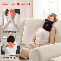 WUKOUOIO red light therapy belt compact pad designed for travel storage