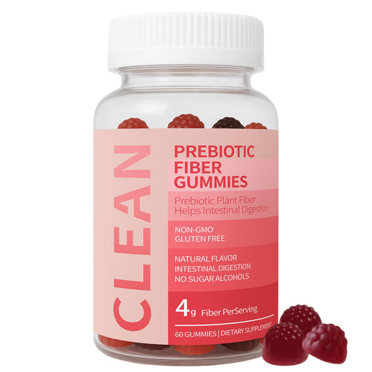 Wuliao Clean Fiber Gummies bottle ready for daily digestive support and on the go use.