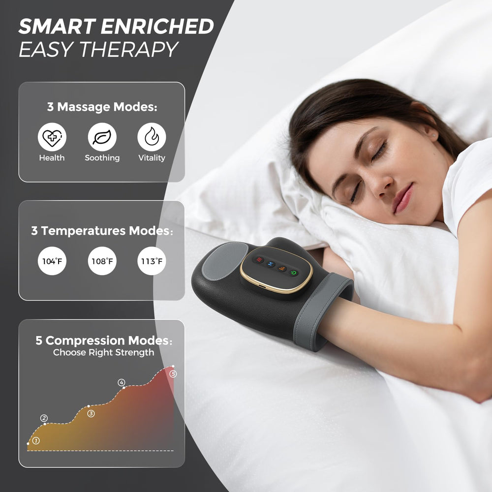 WUX hand massager 3 modes Health Soothing Vitality for targeted massage