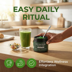 WVJIGE daily dosage spoon with gel texture for easy routine.
