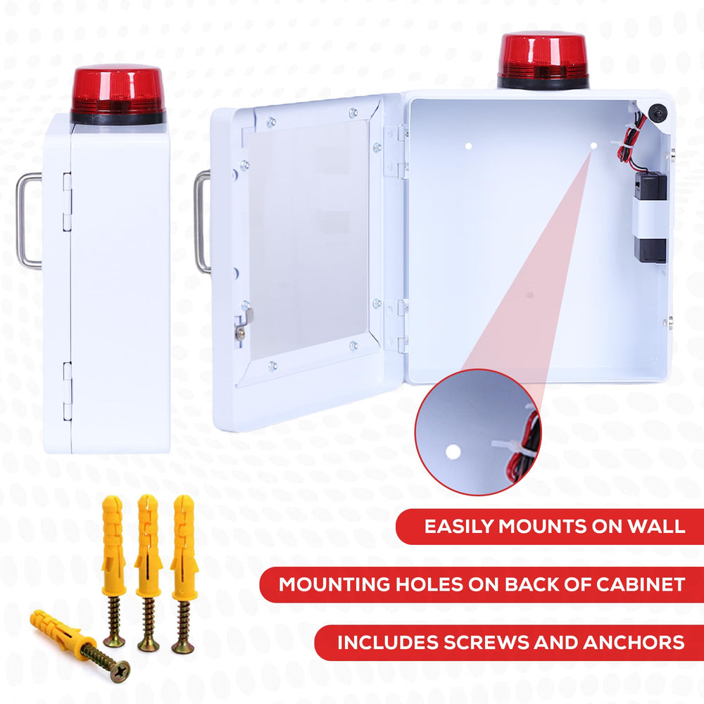 WWILKEN wall mount installation guide view demonstrates easy mounting