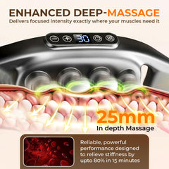 Xamford deep tissue massage gun delivers focused back and shoulder sessions.
