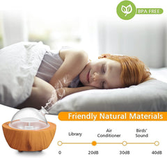XANAPHIA 7-color LED diffuser adds customizable mood lighting.