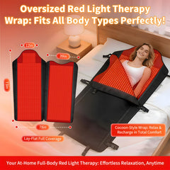 Xefinic 3207-LED therapy mat gift-ready packaging and 24/7 support