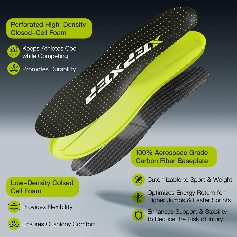 XEPXEP breathable foam with honeycomb mesh promotes ventilation and dryness.