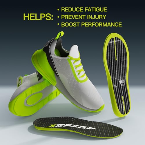 XEPXEP kinetic feedback system boosts jumping and sprinting potential.