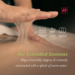 XESSO Nuru gel extended slip for longer massage sessions.