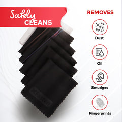 XFasten microfiber cleaning cloths used on electronics like LCD screens and devices.