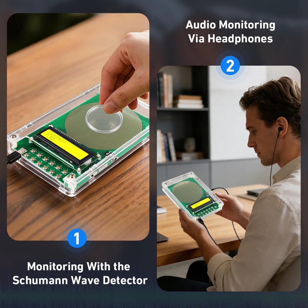 XIKDS Schumann wave detector demonstrates real-time resonance validation for quick setup confidence