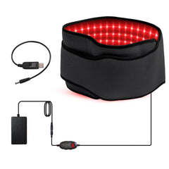 Xingruyu red light therapy belt front view for targeted back relaxation
