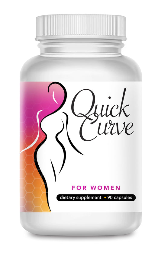 XL Science Quick Curve bottle front view showing compact packaging and branding.