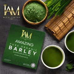 XLXZHYF IAM Amazing Pure Barley Powder boxes showing convenient 3-pack.