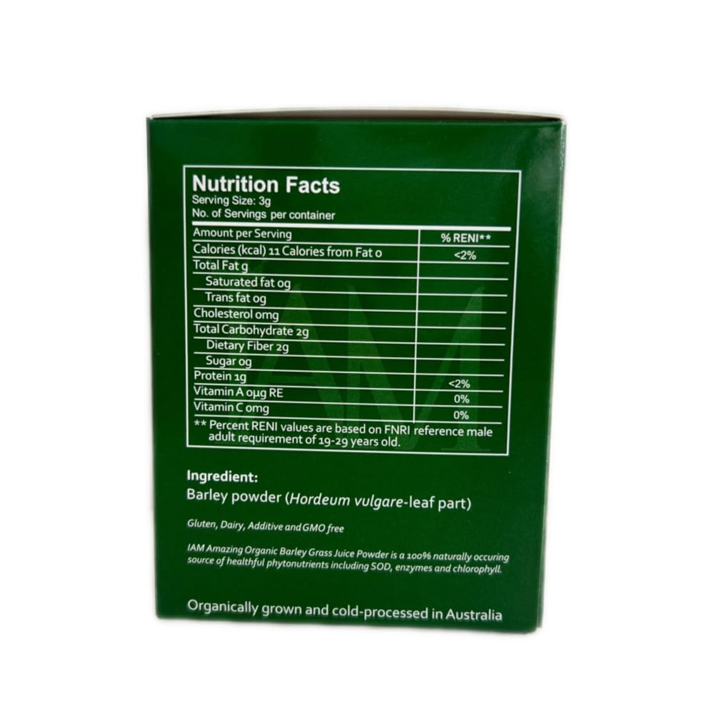 XLXZHYF IAM Amazing Pure Barley Powder in liquid demonstrates smooth mixing.