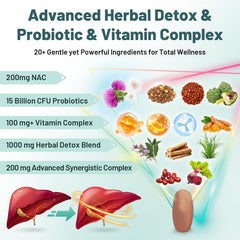 Xontravix Artichoke Beet-Root Herbal Mix on spoon highlights detox-ready ingredients.