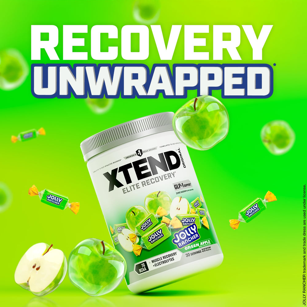 Xtend electrolytes hydration blend supports long training sessions.