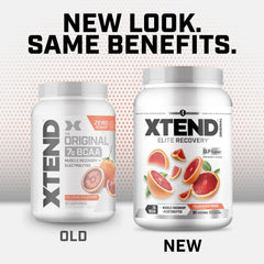 Xtend Original BCAA Powder mixed drink ready for energizing recovery after training.